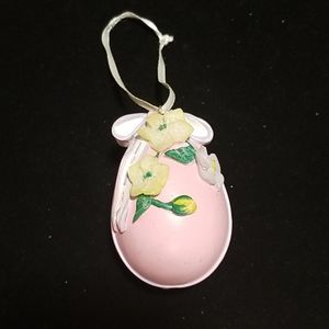 Easter, Hangin egg ornament pink